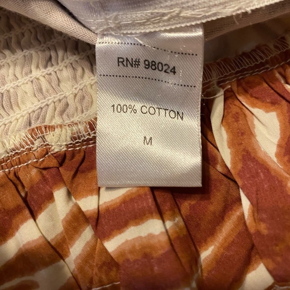 Love The Label Mixed Media Animal Print Lace Puff Sleeve Top B1 - Picture 6 of 6